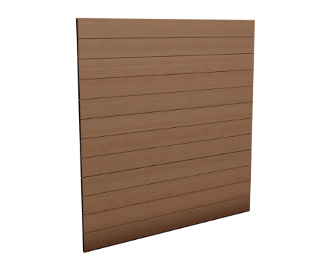 PVC ograja (3x panel) - slika 3
