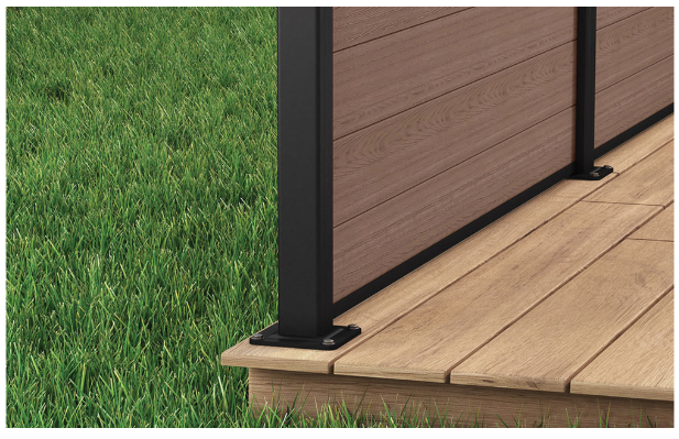 PVC ograja (3x panel) - slika 10