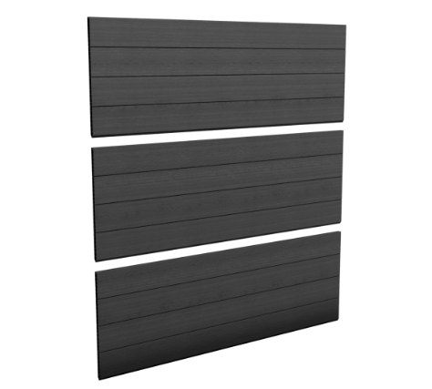 PVC ograja (3x panel) - slika 2